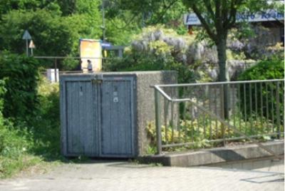 Radboxen am Bahnhof Voerde